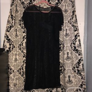 New no tag never worn sheer long dress